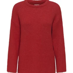 Only dame strik trøje ONLMAGGIE - Salsa