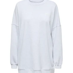 ONLY dame sweatshirt ONLDAZE - Light Grey Melange New york