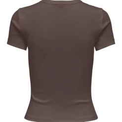 ONLY DAME TOP O-NECK ONLVAL - Chocolate Martini