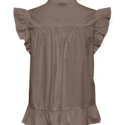 Only dame top ONLADDA - Brown Lentil