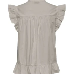 Only dame top ONLADDA - Chateau Gray