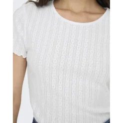 ONLY dame top ONLCARLOTTA - White