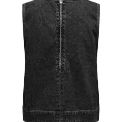 ONLY dame top ONLDORSI - Washed Black
