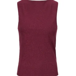 ONLY DAME TOP ONLEA - Chocolate Truffle Glitter