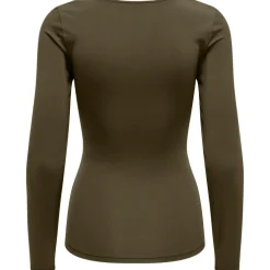 ONLY dame top ONLEA - Dark Olive