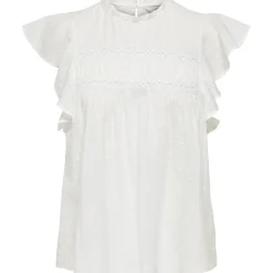 ONLY dame top ONLKATTI - Cloud Dancer