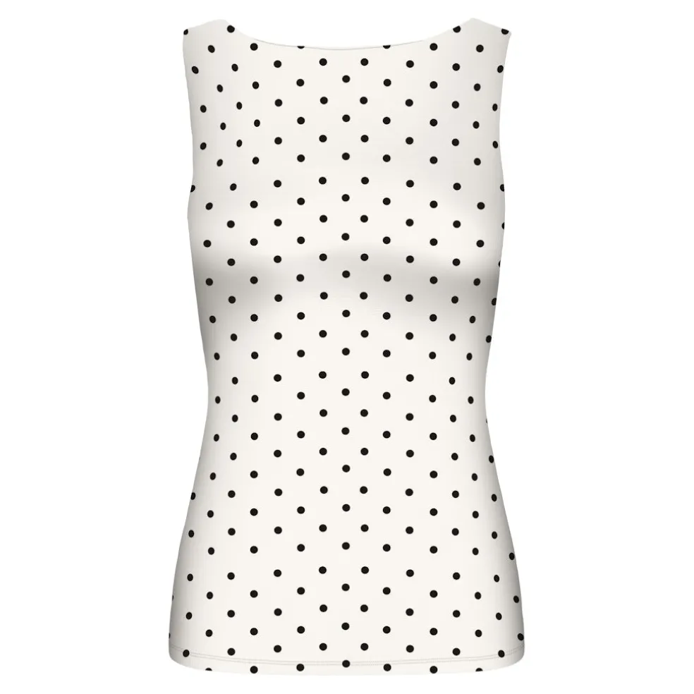 Only dame top ONLLONE - Cloud Dancer