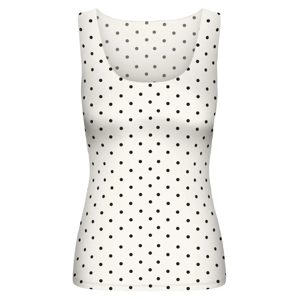 Only dame top ONLLONE - Cloud Dancer