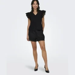 ONLY dame top ONLLOU - Black
