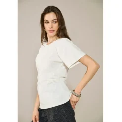 ONLY DAME TOP ONLMARIE - Cloud Dancer