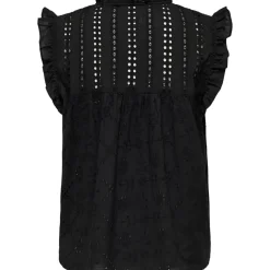 ONLY dame top ONLREVA - Black