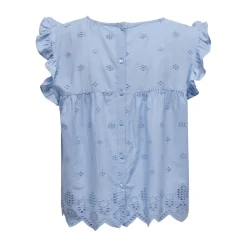 ONLY dame top ONLSILLA - Bel air blue