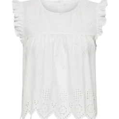 ONLY dame top ONLSILLA - Cloud Dancer