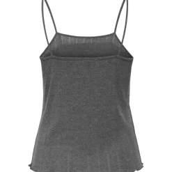 ONLY dame top ONLTENNA - Dark grey melange