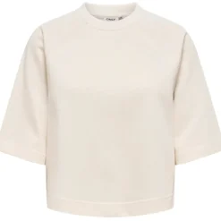 ONLY DAME T-SHIRT ONLDASIE - Gardenia