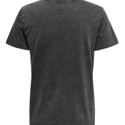 ONLY dame t-shirt ONLLUCY - Black Piece of art