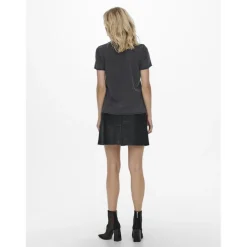 ONLY dame t-shirt ONLLUCY - Black Lover