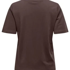 ONLY dame t-shirt ONLONLY - Seal Brown