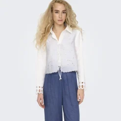 ONLY dame vest ONLLOU - Bright White