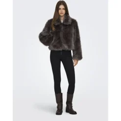 Only dame vinterjakke ONLMANNY - Chocolate Torte