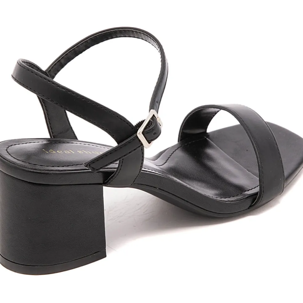 Opaline dame stiletter med blokhæl 6893 - Black