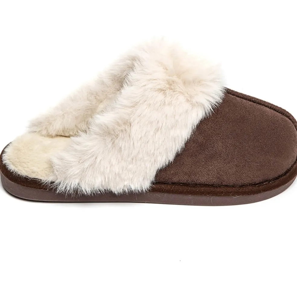 Pamela dame hjemmesko 7263 - Brown