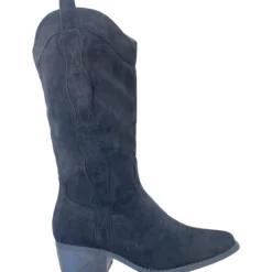 Pauline dame cowboystøvler 6630 - Black