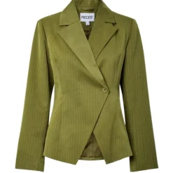 Pieces dame blazer PCFALKA - Sphagnum Stripes