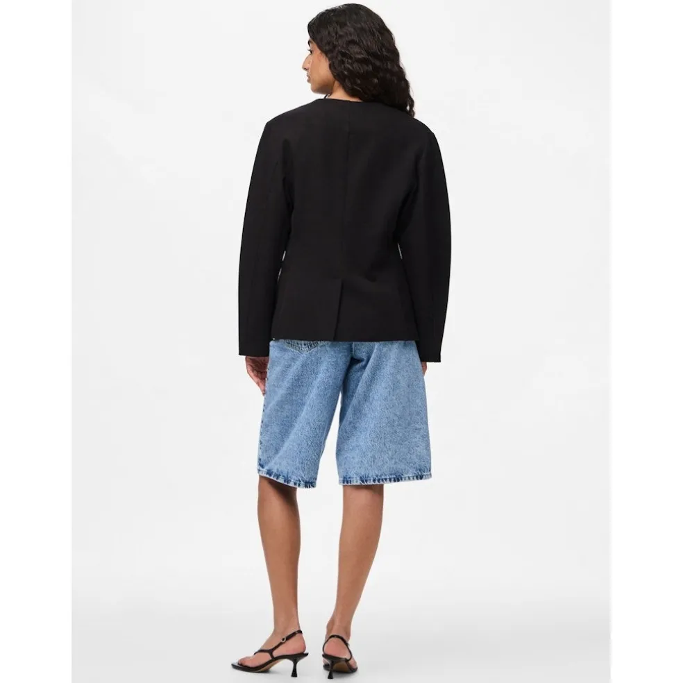 Pieces dame blazer PCKAMIL - Black