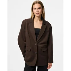 PIECES dame blazer PCKAMIL - Hot Fudge