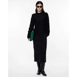 PIECES dame bluse PCALEX - Black