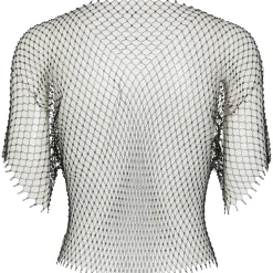 PIECES dame bluse PCMILLE - Black RHINE STONE