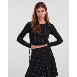 Pieces dame bluse PCNALA - Black Dot