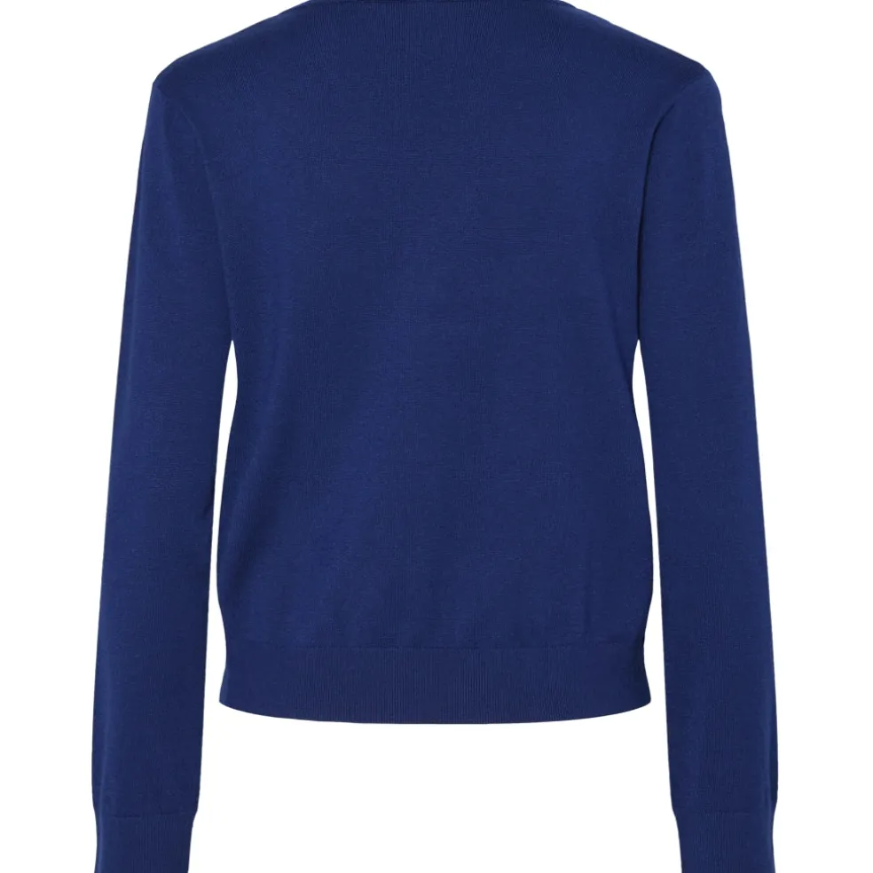 PIECES dame bluse PCNATALIE - Bellwether Blue