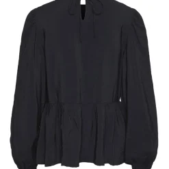 PIECES dame bluse PCNIKO - Night Sky