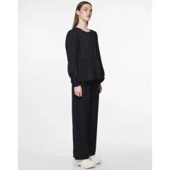 PIECES dame bluse PCNIKO - Night Sky