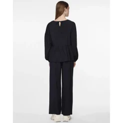 PIECES dame bluse PCNIKO - Night Sky