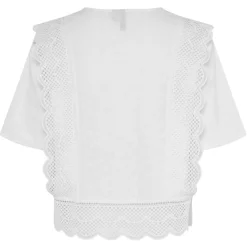 PIECES dame bluse PCSIMINA - Cloud Dancer