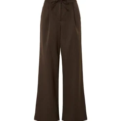 PIECES DAME BUKSER PCFALKA - Delicioso Pinstripe