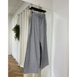 PIECES dame bukser PCHOLLY - Magnet WHITE