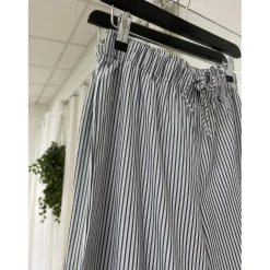 PIECES dame bukser PCHOLLY - Magnet WHITE