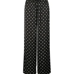 Pieces dame bukser PCJYTTA - Black White Dots