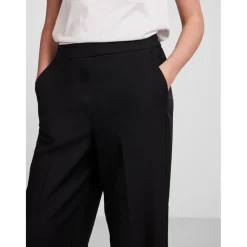 PIECES dame bukser PCNEVA - Black