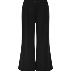 PIECES dame bukser PCRIMONE - Black