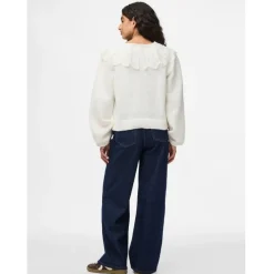 PIECES DAME CARDIGAN PCABBY - Cloud Dancer