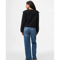 PIECES DAME CARDIGAN PCABBY - Black