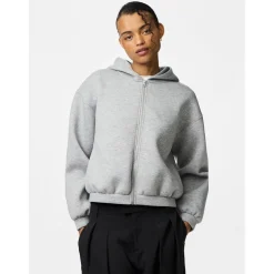 Pieces dame cardigan PCBUCUBA - Light Grey Melange