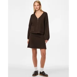 PIECES Dame Cardigan PCJUNNA - Hot Fudge