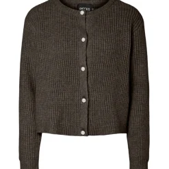 PIECES dame cardigan PCJYDA - Chicory Coffee