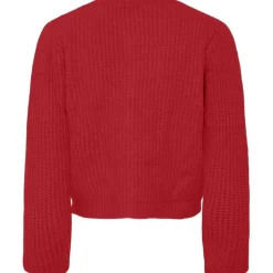 PIECES dame cardigan PCJYDA - High risk red